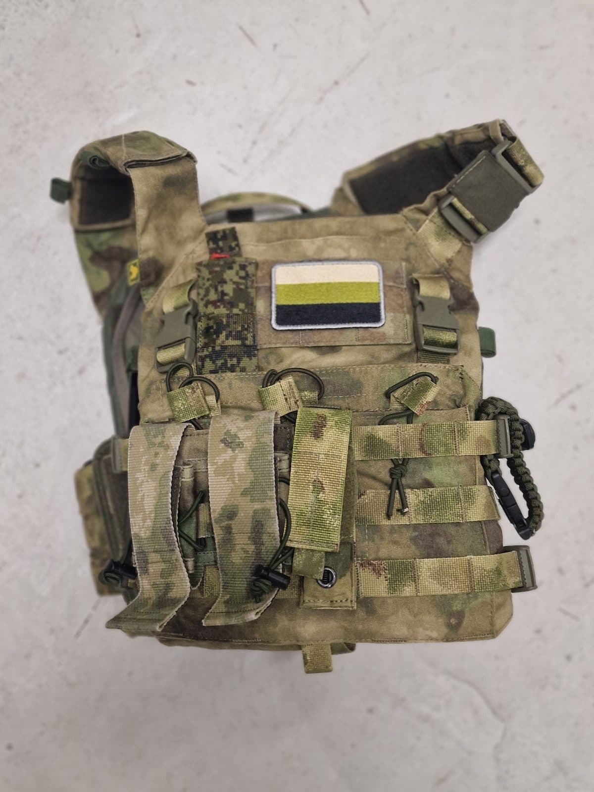 Плитоносец Ana Tactical M2 (Мох) с подсумками и плитами